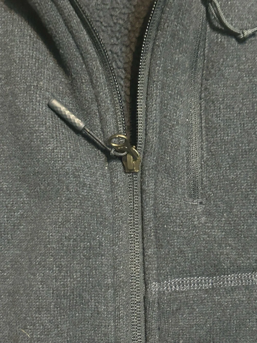 The North Face Men's Dark Navy Full-Zip Fleece Jacket